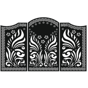 Laser cutting gate